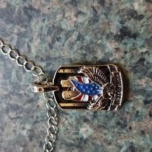 Men's Neck Eagle and Chain New in Package.